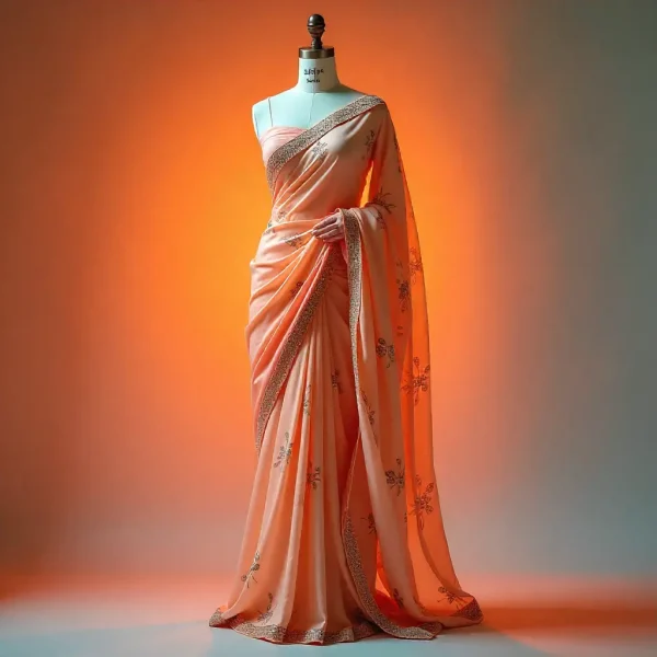 Soft & Simple Georgette Saree