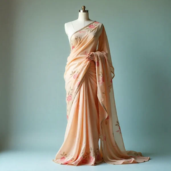 Comfortable Georgette Saree